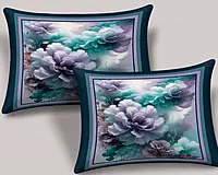 Blue 7D Digital Print Bedsheet Soft, Stylish & Premium Quality Bed Sheet King-225 x 250 CM)