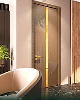 Modern Luxury: 3D HDHMR Door with Elegant Deco Paint Finish