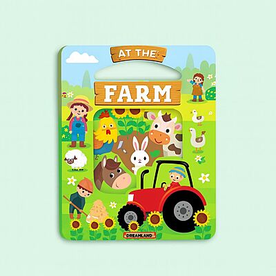 At the Farm- Window Cut Board Book