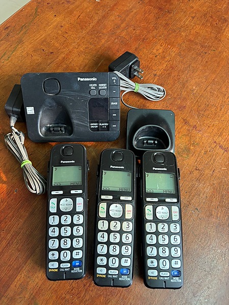 Panasonic Cordless Phone KX-TGC31 with Intercom