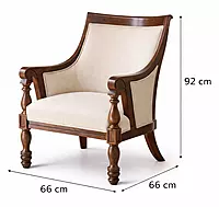 Colombia Solidwood Accent Chair