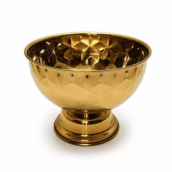 PUNCH BOWL 8 " GOLD