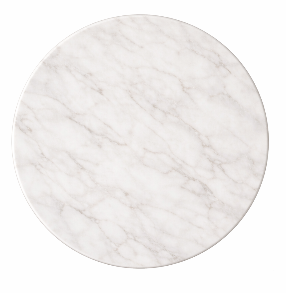 Menor Accent Peg Table Marble Top