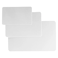 Pack of 12 6x4"" Dry Wipe Whiteboards - Presentation Card Size