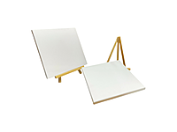 25x25cm Canvas Easel Set