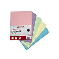 Pack of 100 A5 Assorted Pastel Coloured Paper 75gsm Sheets