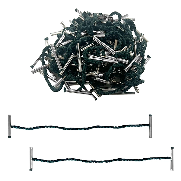 Pack of 100 152mm Metal End Treasury Tags
