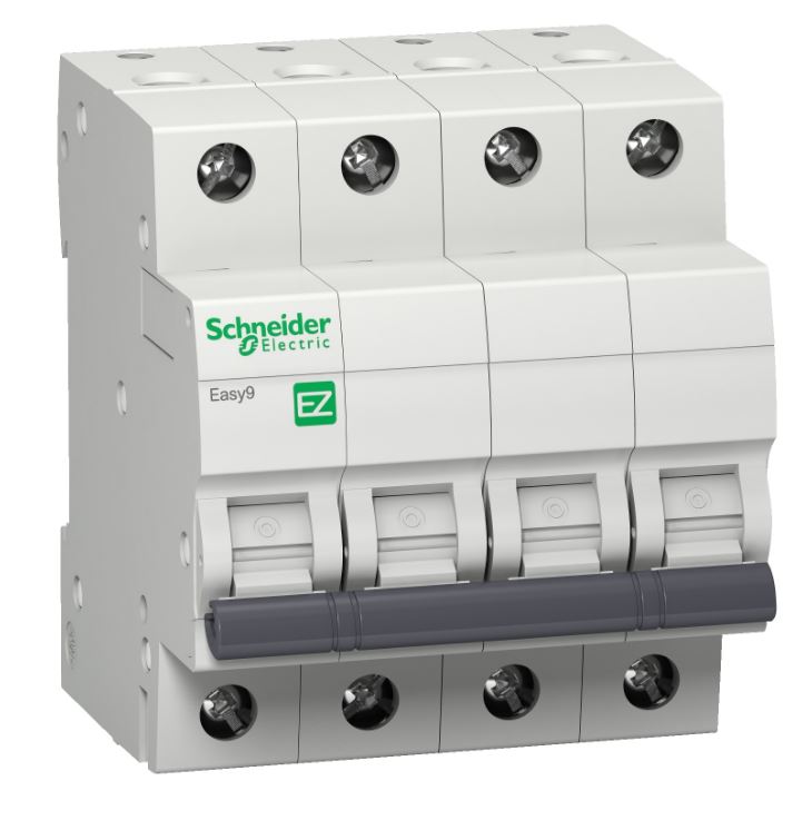 Schneider Electric MCB 4P, 32 A, C curve, 10000 A (pack of 1)