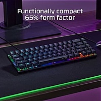 HyperX Alloy Origins 65 Mechanical Gaming Keyboard – Red Switches | RGB | USB