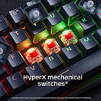 HyperX Alloy Origins 65 Mechanical Gaming Keyboard – Red Switches | RGB | USB