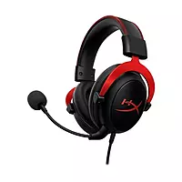 HyperX Cloud II Black-Red Gaming Headset – 53mm Driver | Surround Sound | USB | 2 Years Warranty