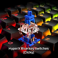 HyperX Alloy Origins Core Mechanical Gaming Keyboard – Blue Switches | RGB | USB