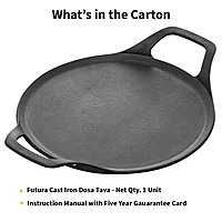 HAWKINS FUTARA CAST IRON DOSA TAWA 27CM CIDT27