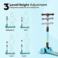 FreeWheel Kick Scooter (Blue)