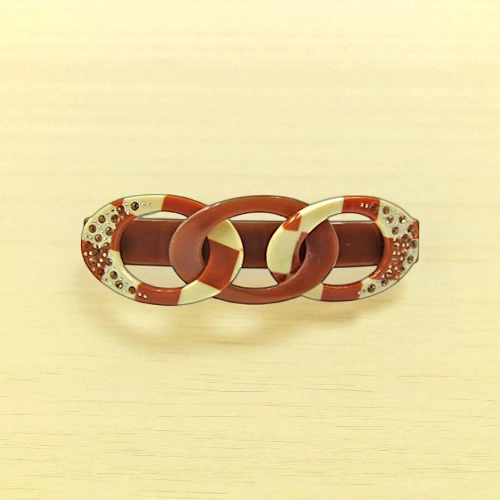 Stylish Acrylic French Barrette Clip