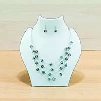Stylish Layered Necklace & Matching Earrings