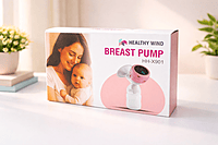 HEALTHYWIND Modern Automatic Breast Pump Efficient Electric Milk Pump for Breastfeeding Mothers Comfortable, Portable, Quiet Suction Pump Ideal Postpartum Nursing Solution