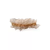 Delicate Brown Lace & Tulle Baby Girl Headband - Newborn to Toddler