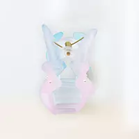 Gradient Flower Hair Claw Clip | Pastel Blue & Pastel Pink Floral Hair Accessory