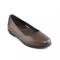 La Maidens Brown Ballet Flats