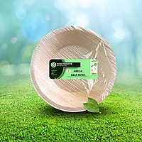 5" Round Areca Bowl 5" Round Areca Bowl