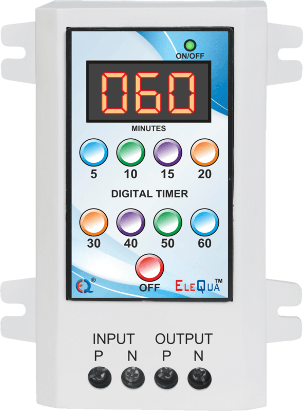 5,10,15,20... Minutes Timer Switch for Geyser, Heater, Oven Water Motor Pump ( up to 2 HP)