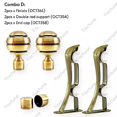 Octune Luxury Curtain Bracket | OCT361