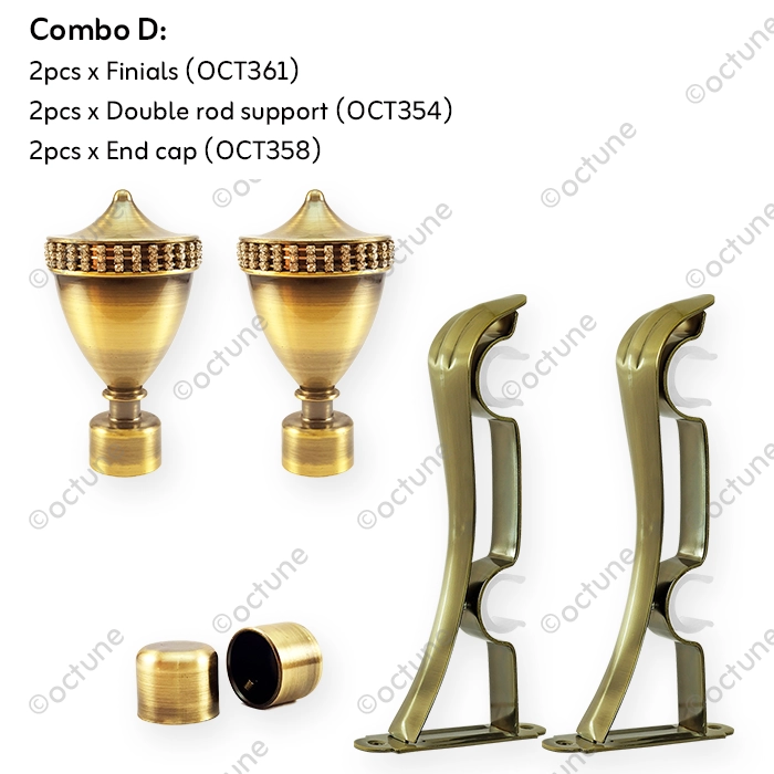 Octune Luxury Curtain Bracket | OCT362