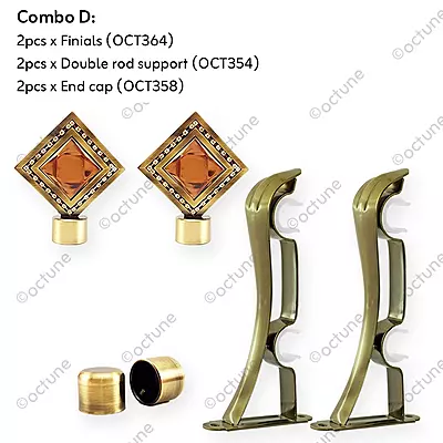 Octune Luxury Curtain Bracket | OCT364