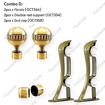 Octune Luxury Curtain Bracket | OCT366