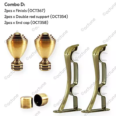 Octune Luxury Curtain Bracket | OCT367