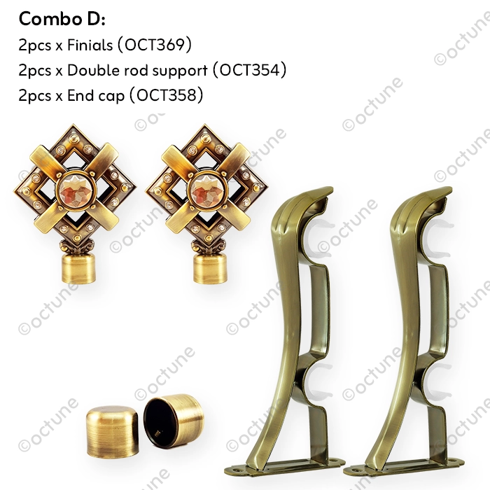 Octune Luxury Curtain Bracket | OCT369