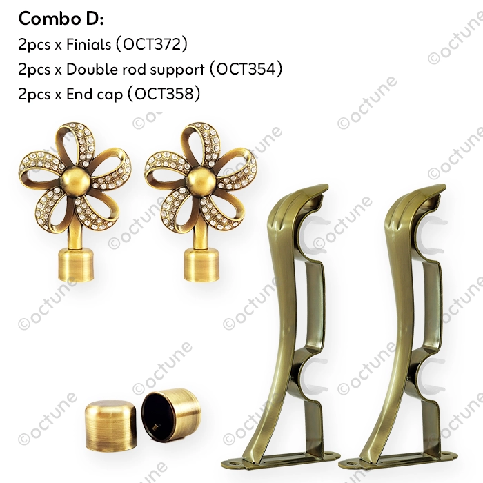 Octune Luxury Curtain Bracket | OCT372