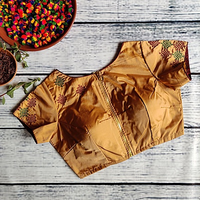 5 Dots Sikku Kolam Blouse