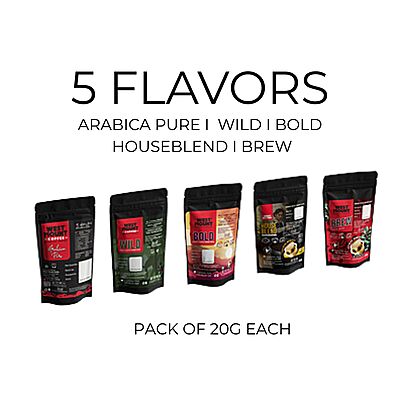 20g Samples - 5 flavours 20g Samples - 5 flavours