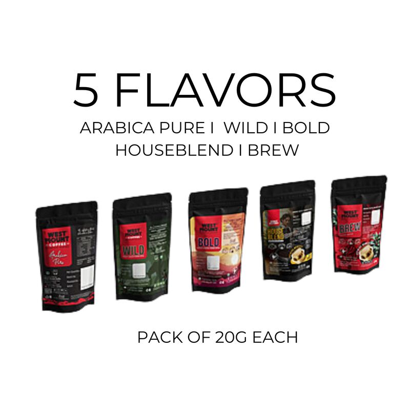 20g Samples - 5 flavours 20g Samples - 5 flavours