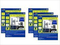 8" x 10" Inkjet Medical Blue Film for X Ray imaging/Waterproof Film/SIZE: 203mm x 254mm (8 inch X 10 inch) X 100 Sheet Pack of 280 GSM / 210 Micron 5 packets combo 8" x 10" Inkjet Medical Blue Film for X Ray imaging/Waterproof Film/SIZE: 203mm x 254mm (8 inch X 10 inch) X 100 Sheet Pack of 280 GSM / 210 Micron 5 packets combo
