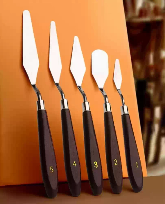 5 Pcs Palette Knife Set