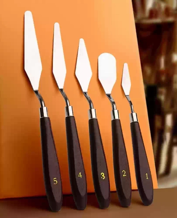 5 Pcs Palette Knife Set
