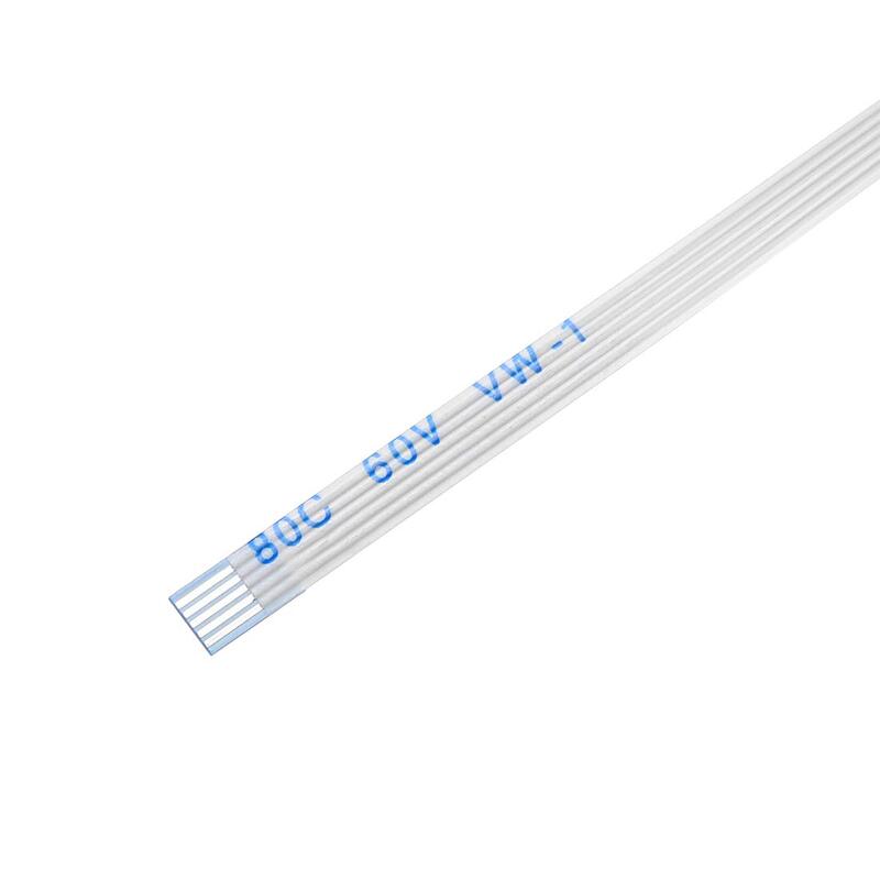 5 Pin 1mm Pitch 100mm Reverse Side Connection FFC Ribbon Flexible Flat Cable