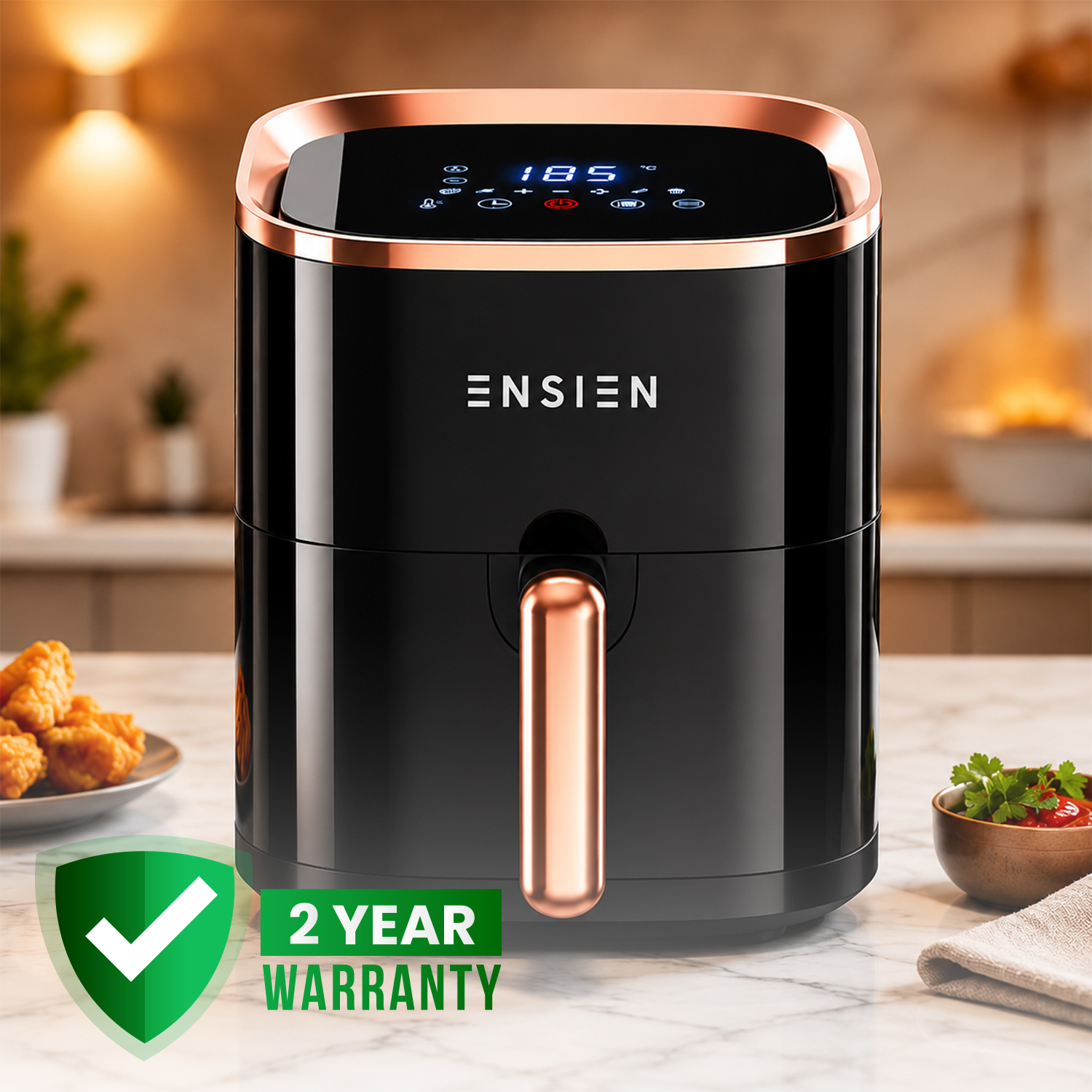 ENSIEN EN AF4.0L Air Fryer – 1200W