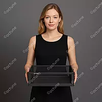 Octune Maxstore Glass Pantry Unit