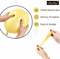 Pastel Yellow Balloons Kit - 40 Pcs