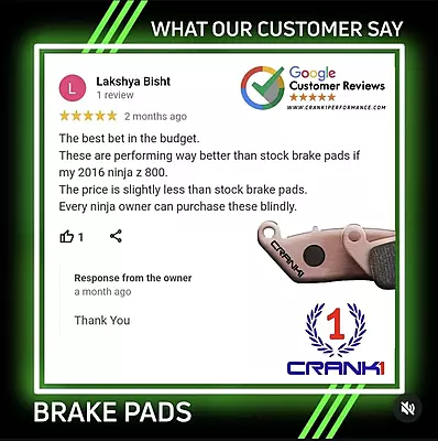 Crank1 CB312 Sintered Brake Pads
