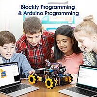 ESP32 4WD Mecanum Wheel Camera WiFi STEM STEAM Programming Smart Robot Car kit