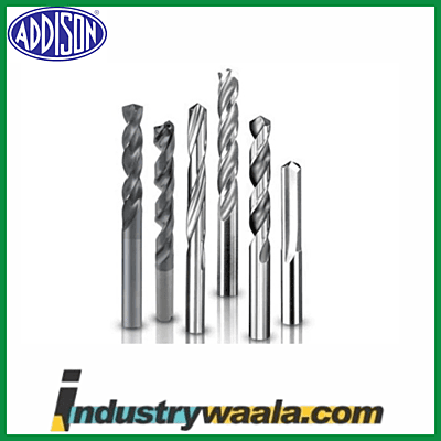 Addison 29/32 Inch Stub Series HSS Parallel Shank Drills