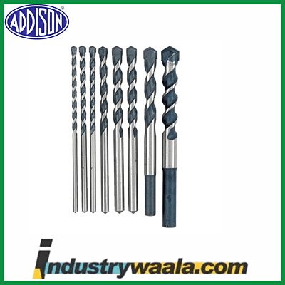 Addison 17/32 Inch Stub Series HSS Parallel Shank Drills Quantity - 10 Pcs