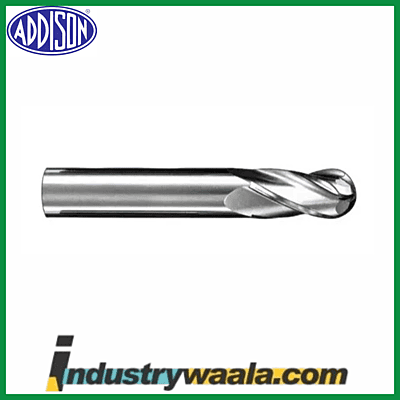 Addison 5 X 6 X 25 X 75 MM Long Series Solid Carbide Gp Ball Nose End Mills - K2Gpsb / K4Gpsb Series Upto 45HRC