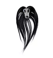 Mini Frame-Hairline Lace Topper with Parting