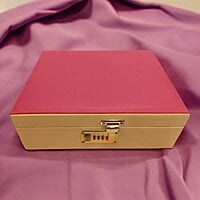 Bangle Box Holder Rexine Pink